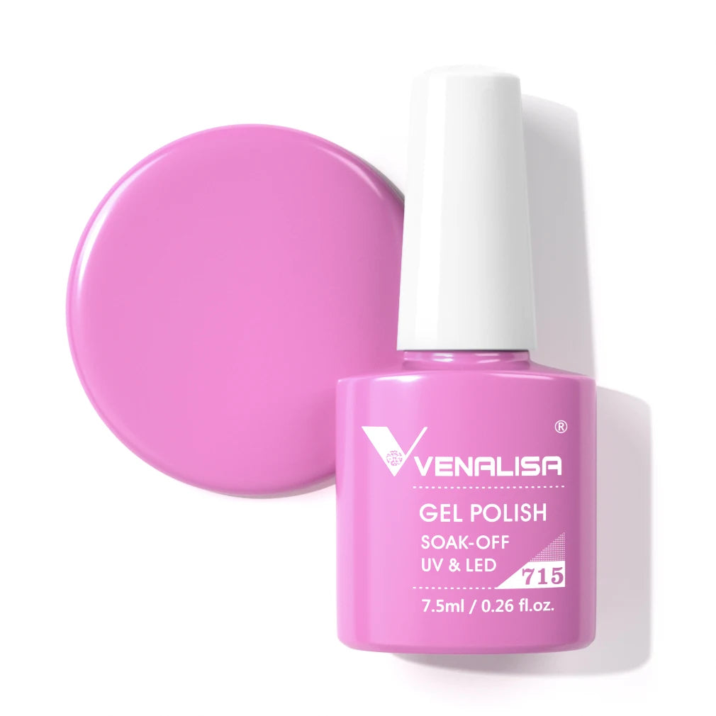 طلاء الأظافر الجل الخالي من مادة الهيما Venalisa VIP4 – سعة 7.5 مل