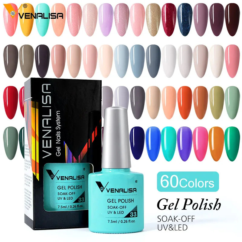 Venalisa VIP4 HEMA-Free Gel Nail Polish – 7.5 ml