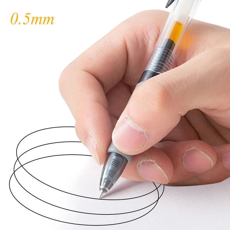 0.5mm Retractable Gel Pen Set