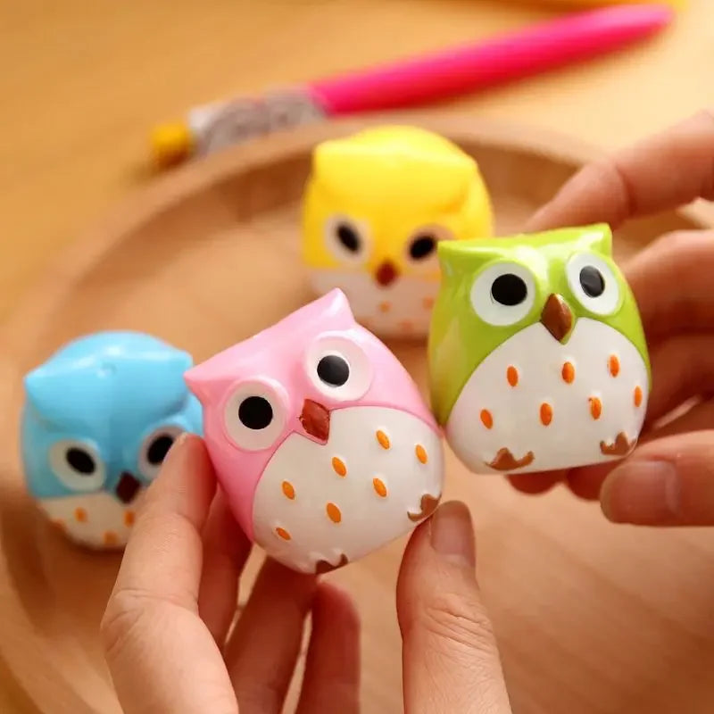 Cute Owl Automatic Pencil Sharpener