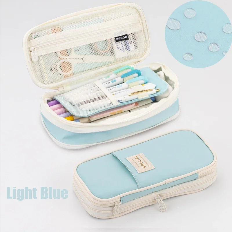 Cute Foldable Large Capacity Pencil Case