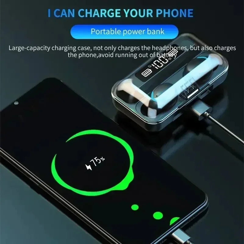 Wireless Bluetooth Earbuds with Touch Control