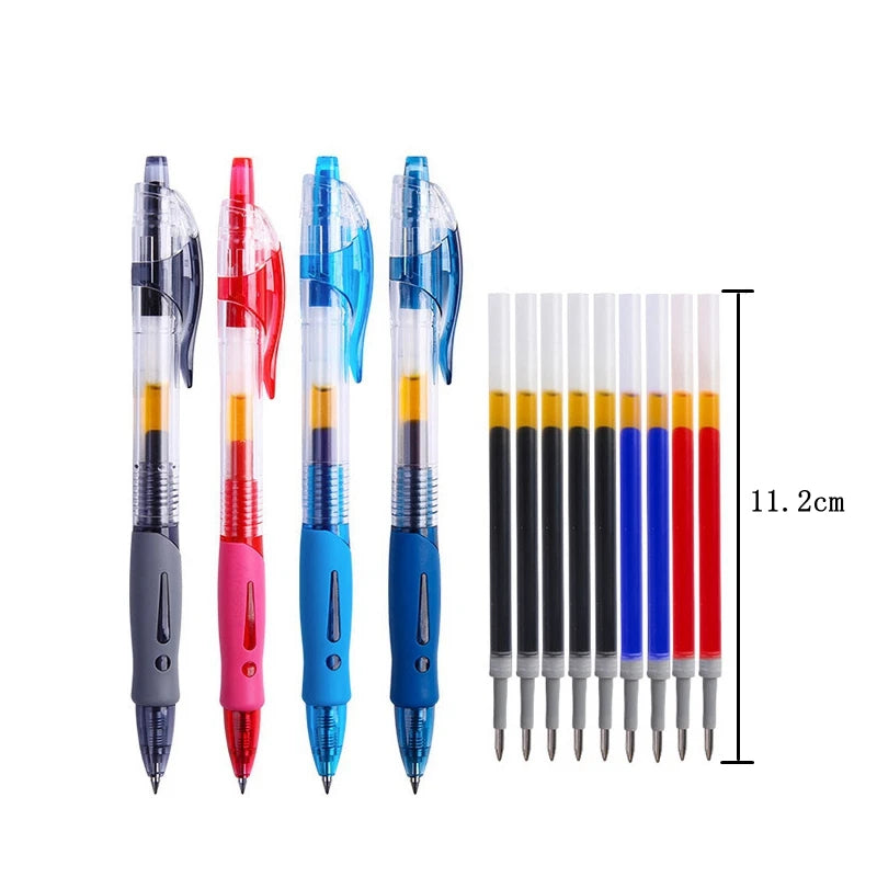0.5mm Retractable Gel Pen Set