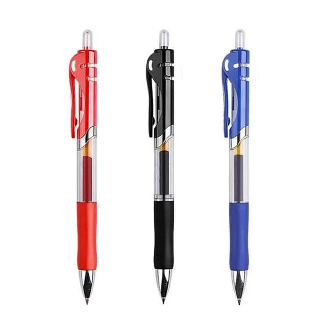 طقم أقلام جل قابلة للسحب 0.5 ملم