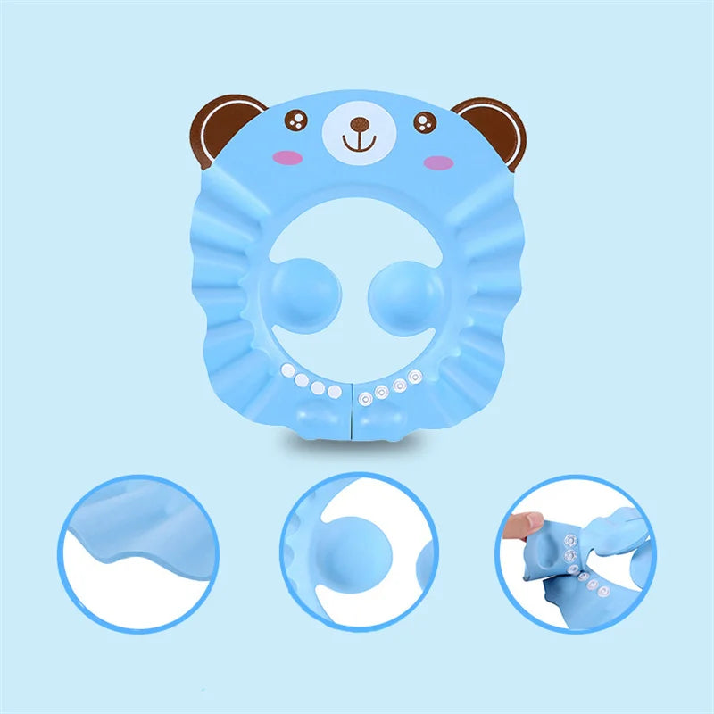 Adjustable Baby Shampoo Shower Cap