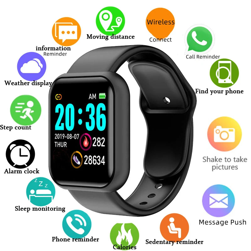 D13 Multifunctional Bluetooth Smartwatch