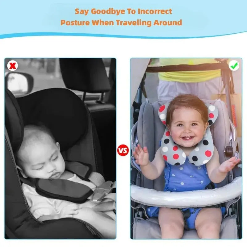 Baby Head & Neck Support Travel Pillow