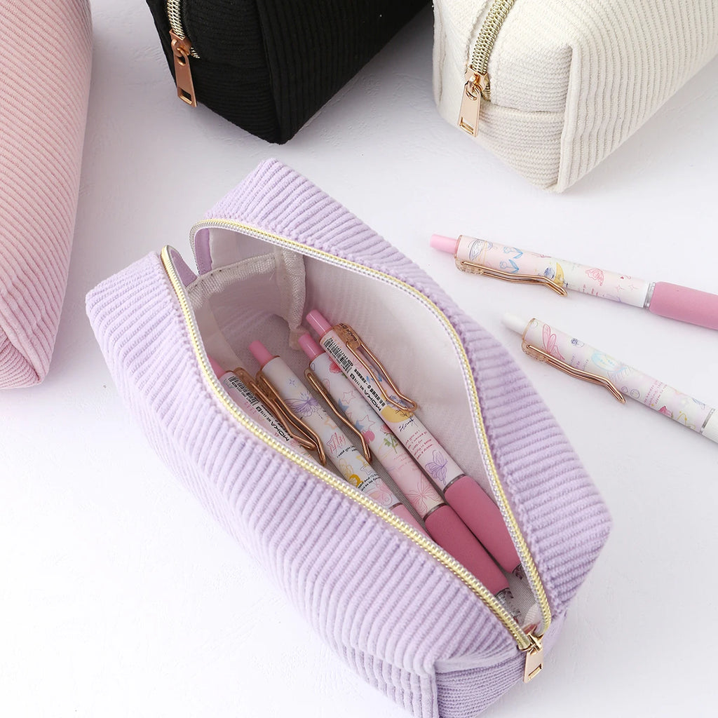 Vertical Stripe Pencil Case