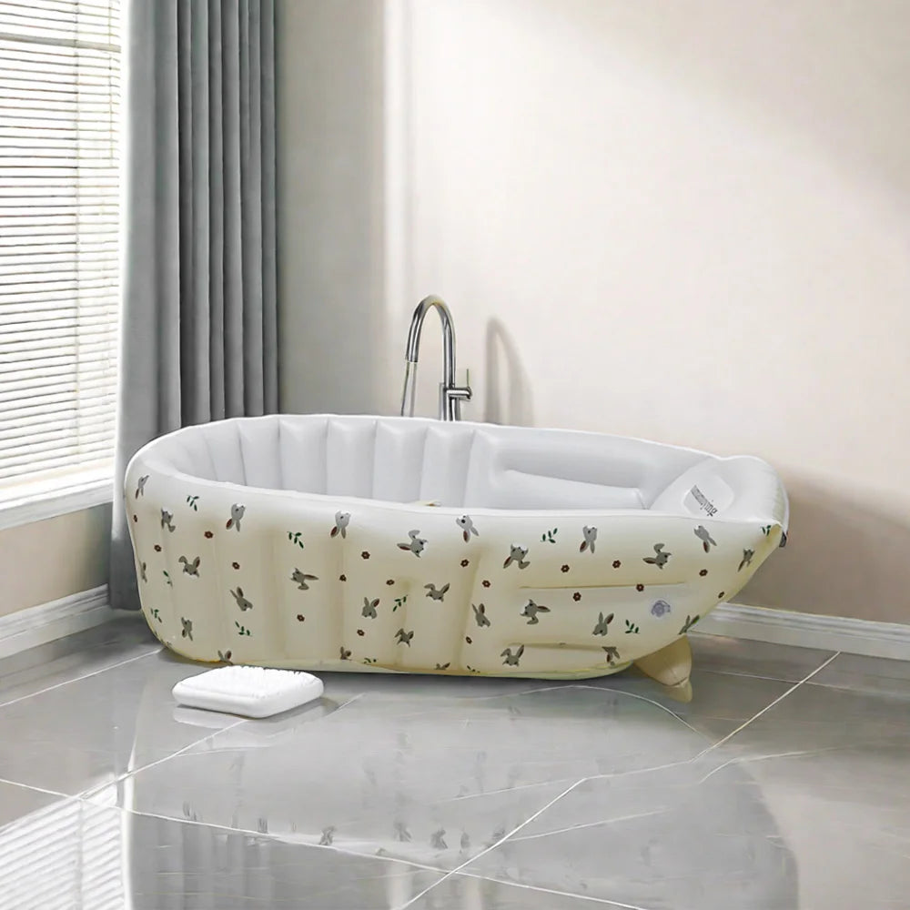 Inflatable Baby Swimming Pool & Bathtub