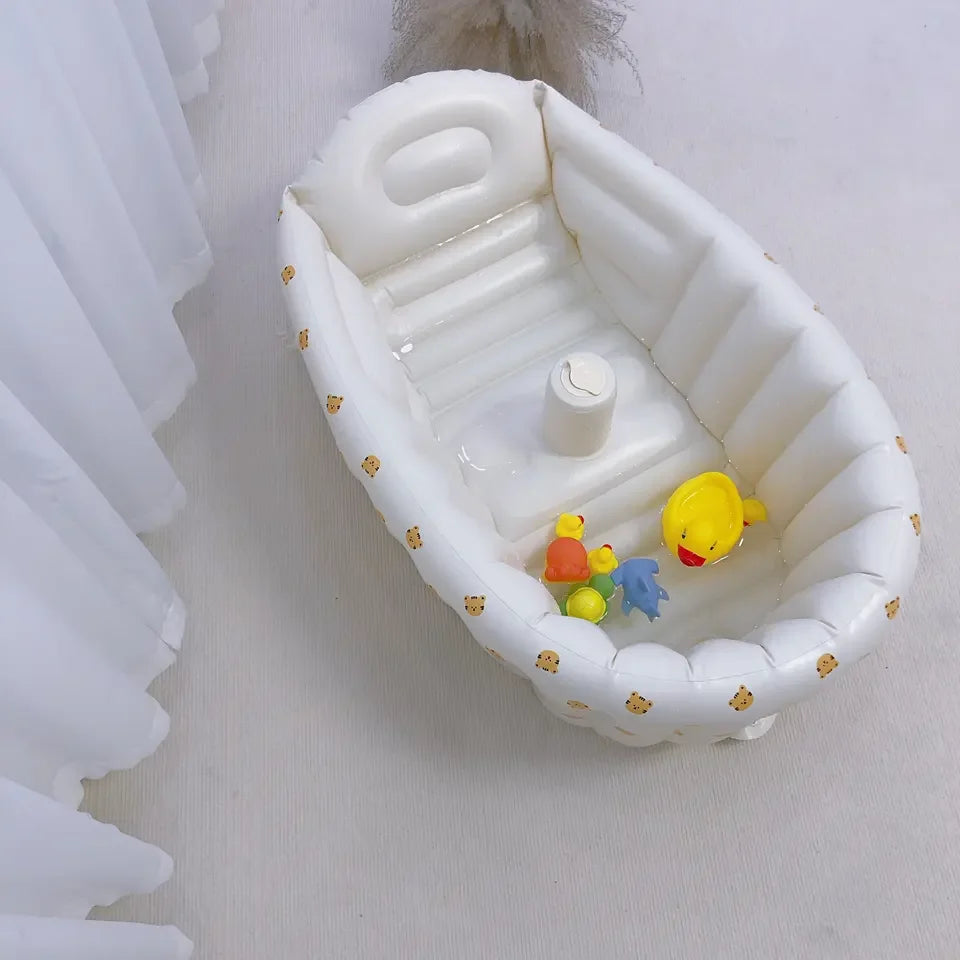 Inflatable Baby Swimming Pool & Bathtub