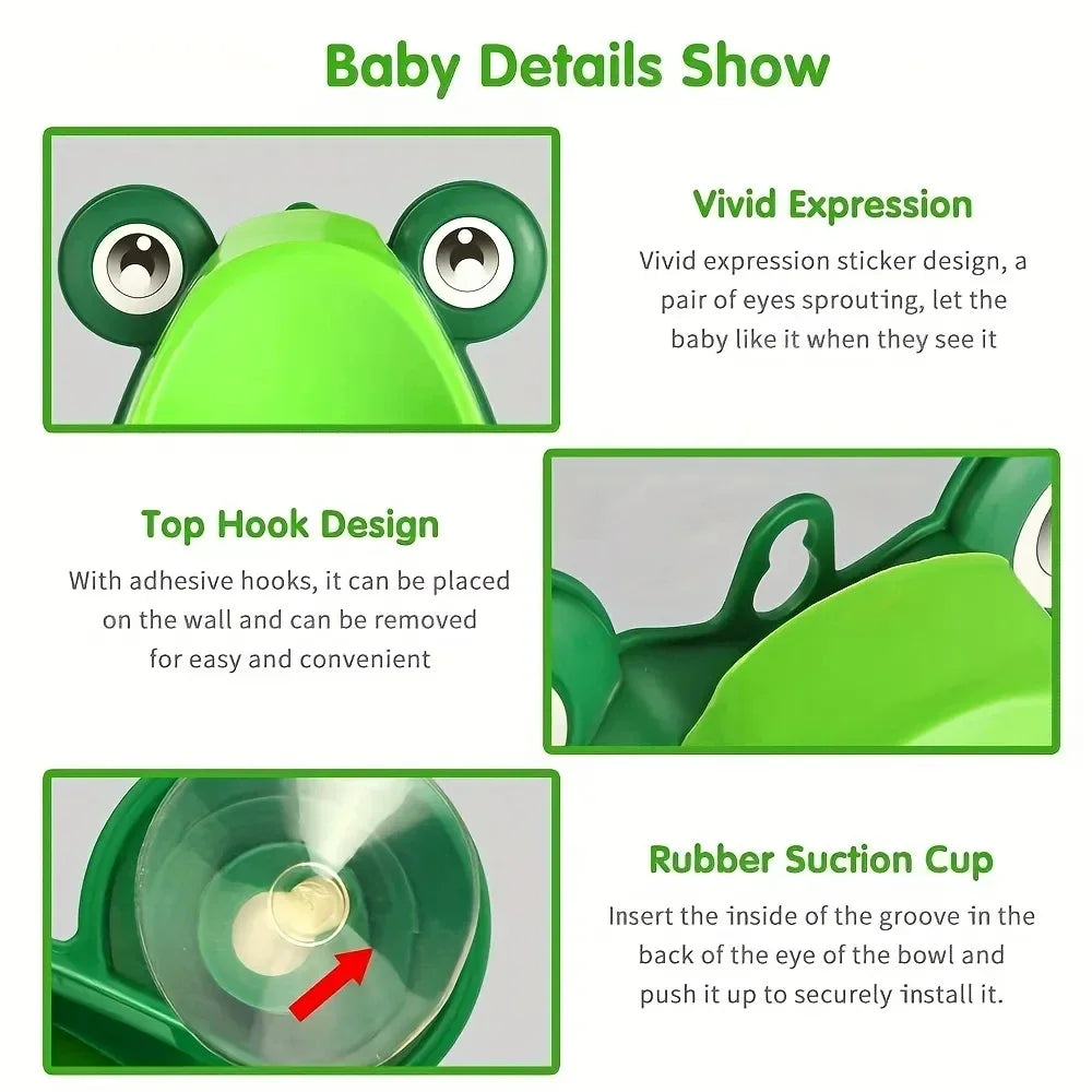 Cute Frog Potty Training Urinal for Boys