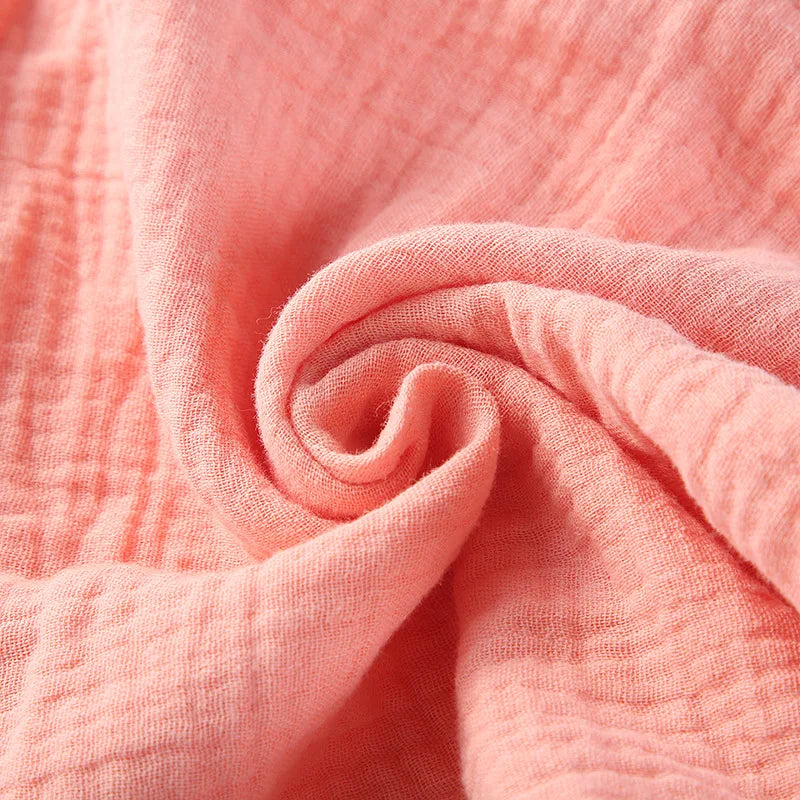 Baby Muslin Comfort Blanket with Plush Animal