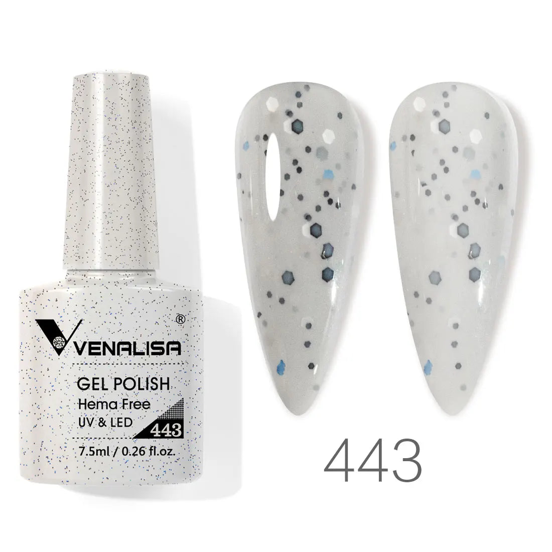طلاء الأظافر الجل الخالي من مادة الهيما Venalisa VIP4 – سعة 7.5 مل