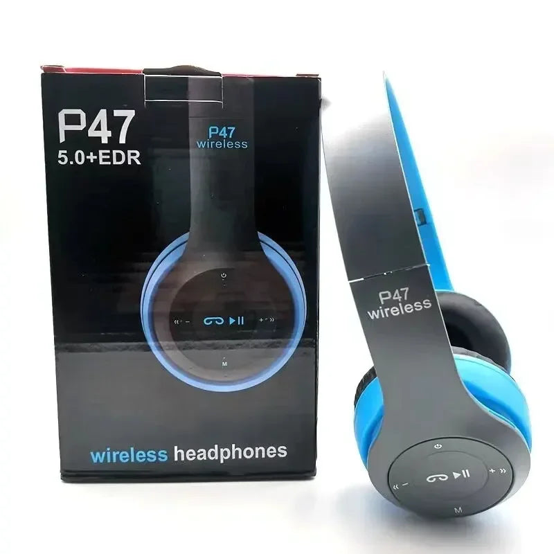 سماعات بلوتوث لاسلكية قابلة للطي P47