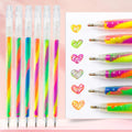 6/18-Color Rainbow Gel Pen Set