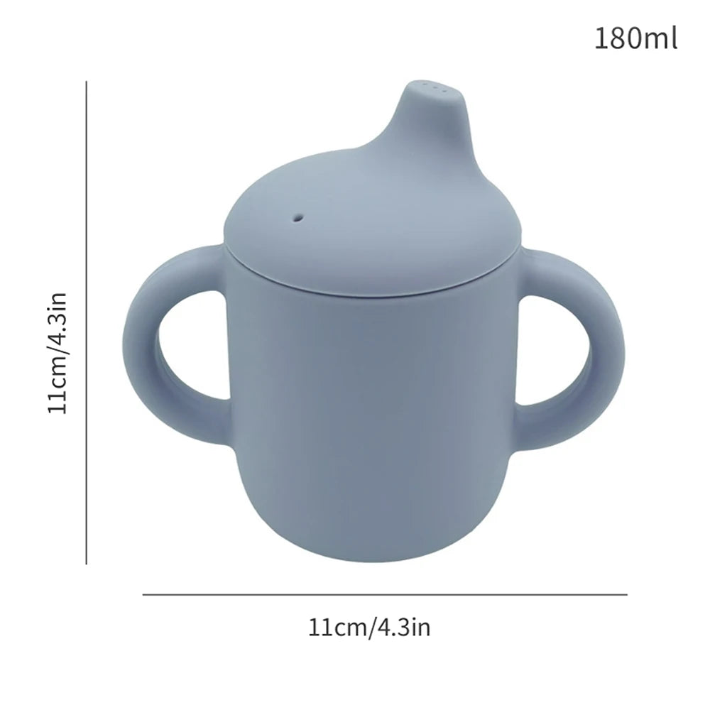 Personalized Silicone Baby Sippy Cup
