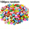 Cute Mini Erasers Set (10–100 Pieces)