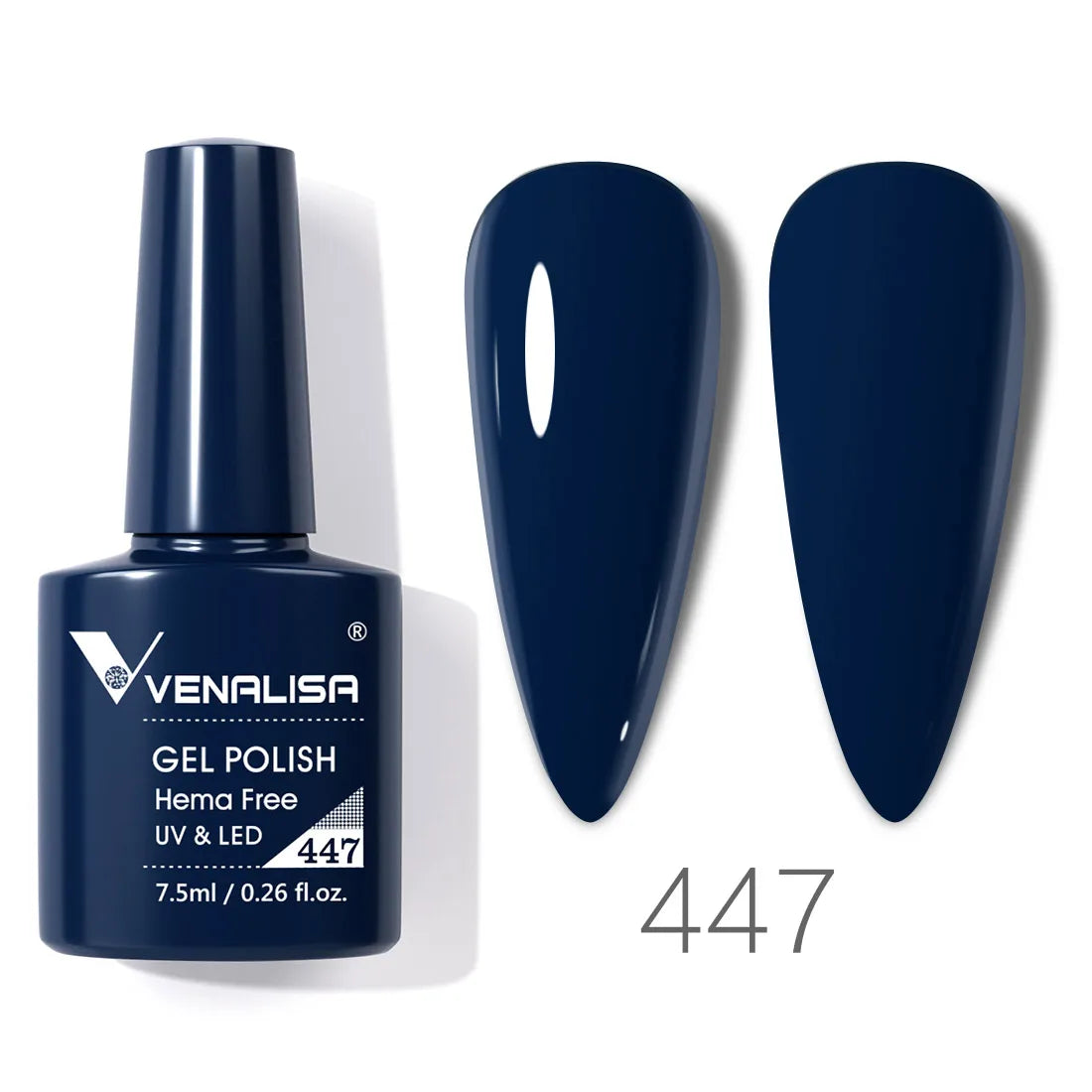 طلاء الأظافر الجل الخالي من مادة الهيما Venalisa VIP4 – سعة 7.5 مل