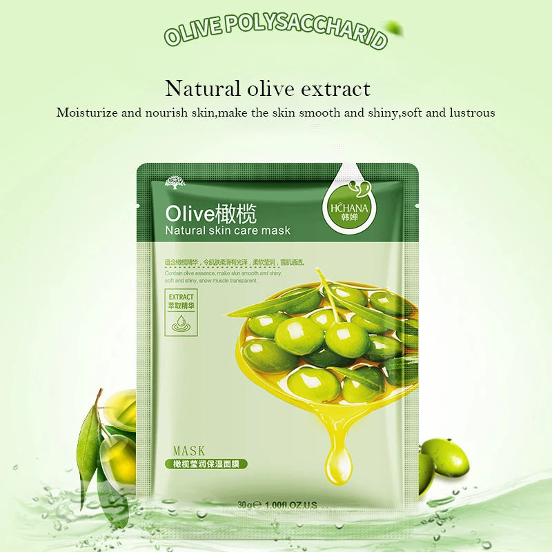 30-Piece Fresh Fruit Hydrating Face Mask Set