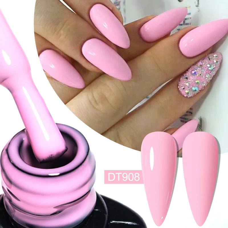 طلاء جل مييت أكروس بقاعدة مطاطية لامعة – 7 مل
