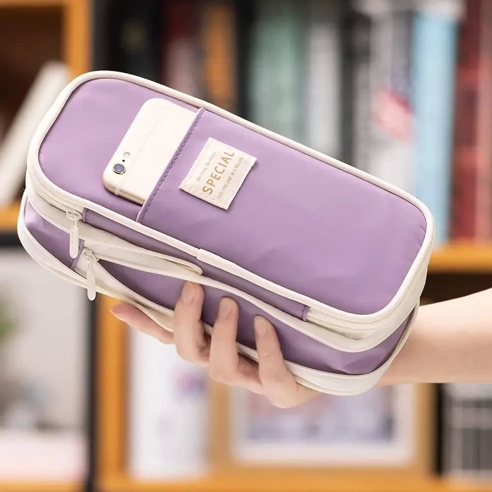 Cute Foldable Large Capacity Pencil Case