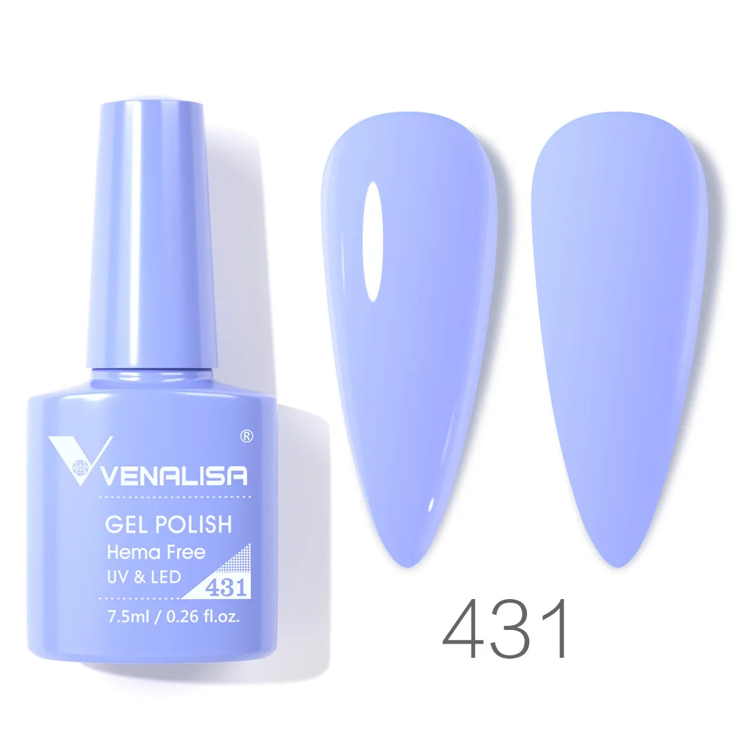 طلاء الأظافر الجل الخالي من مادة الهيما Venalisa VIP4 – سعة 7.5 مل