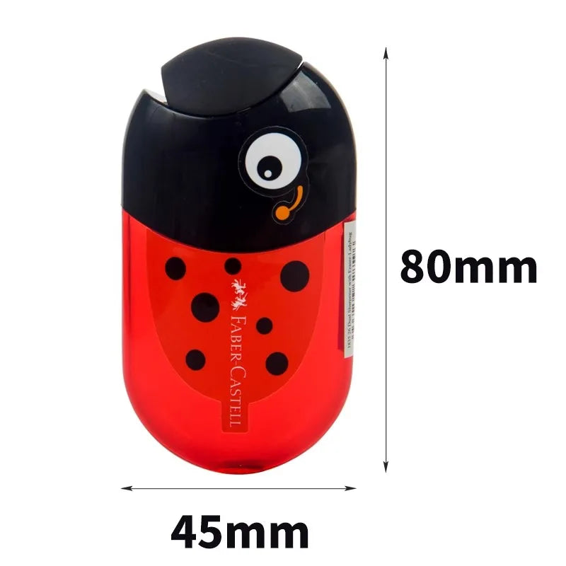 Faber-Castell Double Hole Pencil Sharpener with Eraser