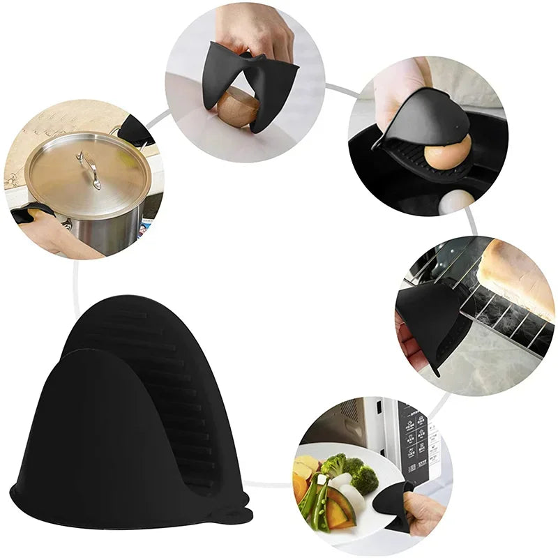 Silicone Heat-Resistant Pinch Mitts – 2 Pack