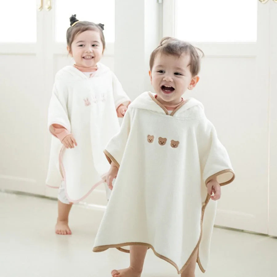 Hooded Baby Bath Towel & Wrap Blanket
