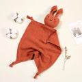 Baby Muslin Comfort Blanket with Plush Animal
