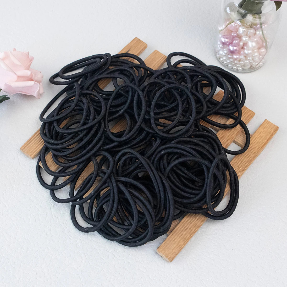 20/50/100-Piece Elastic Hair Ties Set