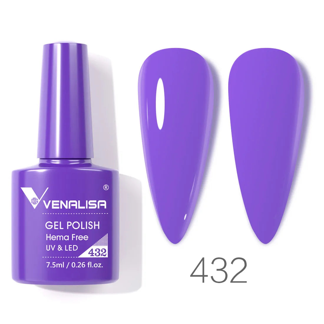 طلاء الأظافر الجل الخالي من مادة الهيما Venalisa VIP4 – سعة 7.5 مل
