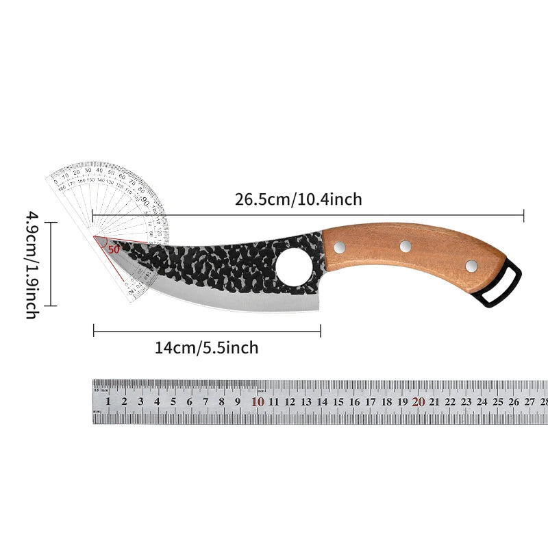 Hand-Forged Multi-Purpose Kitchen Knife