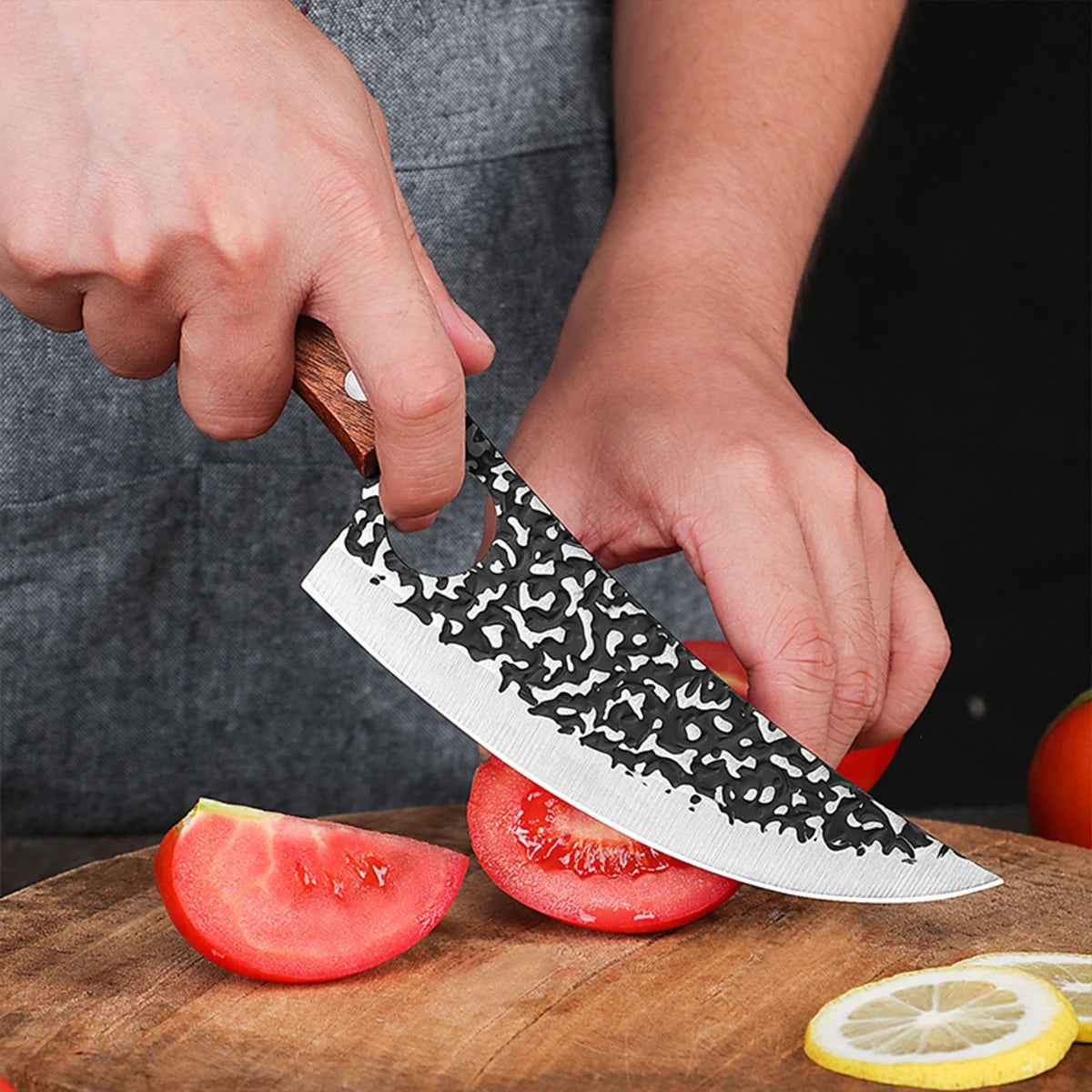 Hand-Forged Multi-Purpose Kitchen Knife