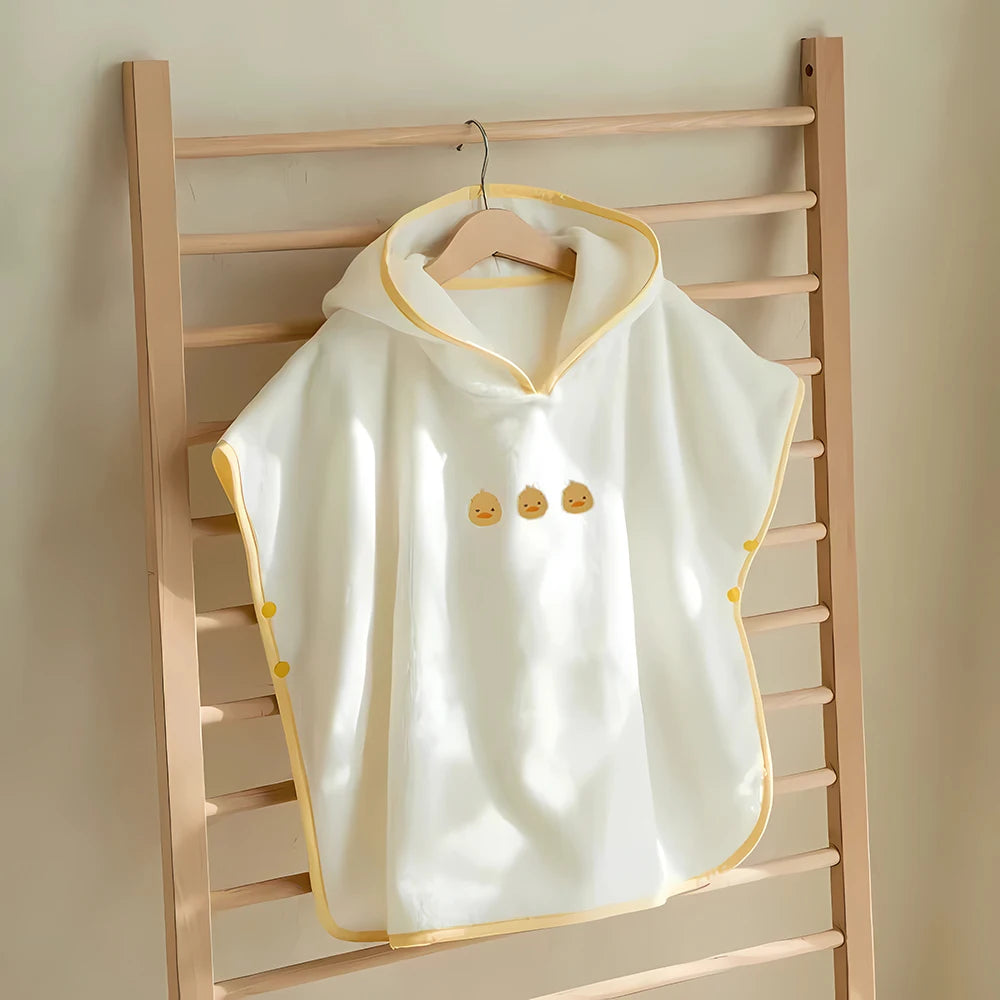 Hooded Baby Bath Towel & Wrap Blanket