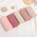 3/5-Piece 6-Layer Muslin Baby Washcloth Set
