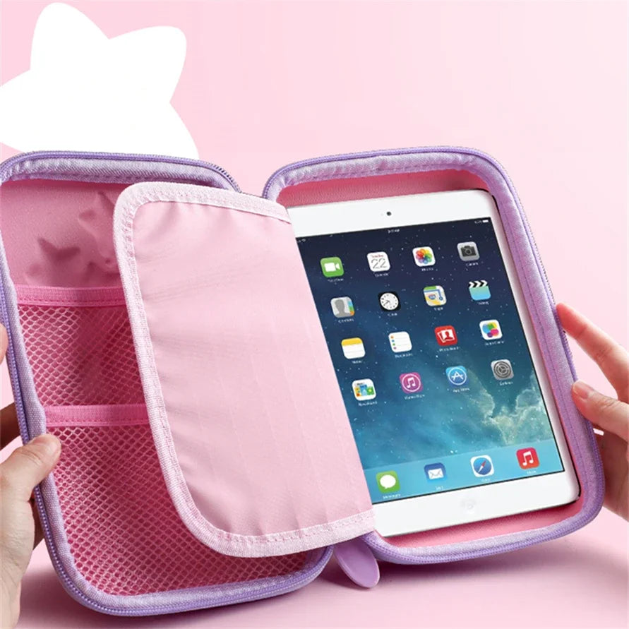 3D EVA Unicorn Pencil Case