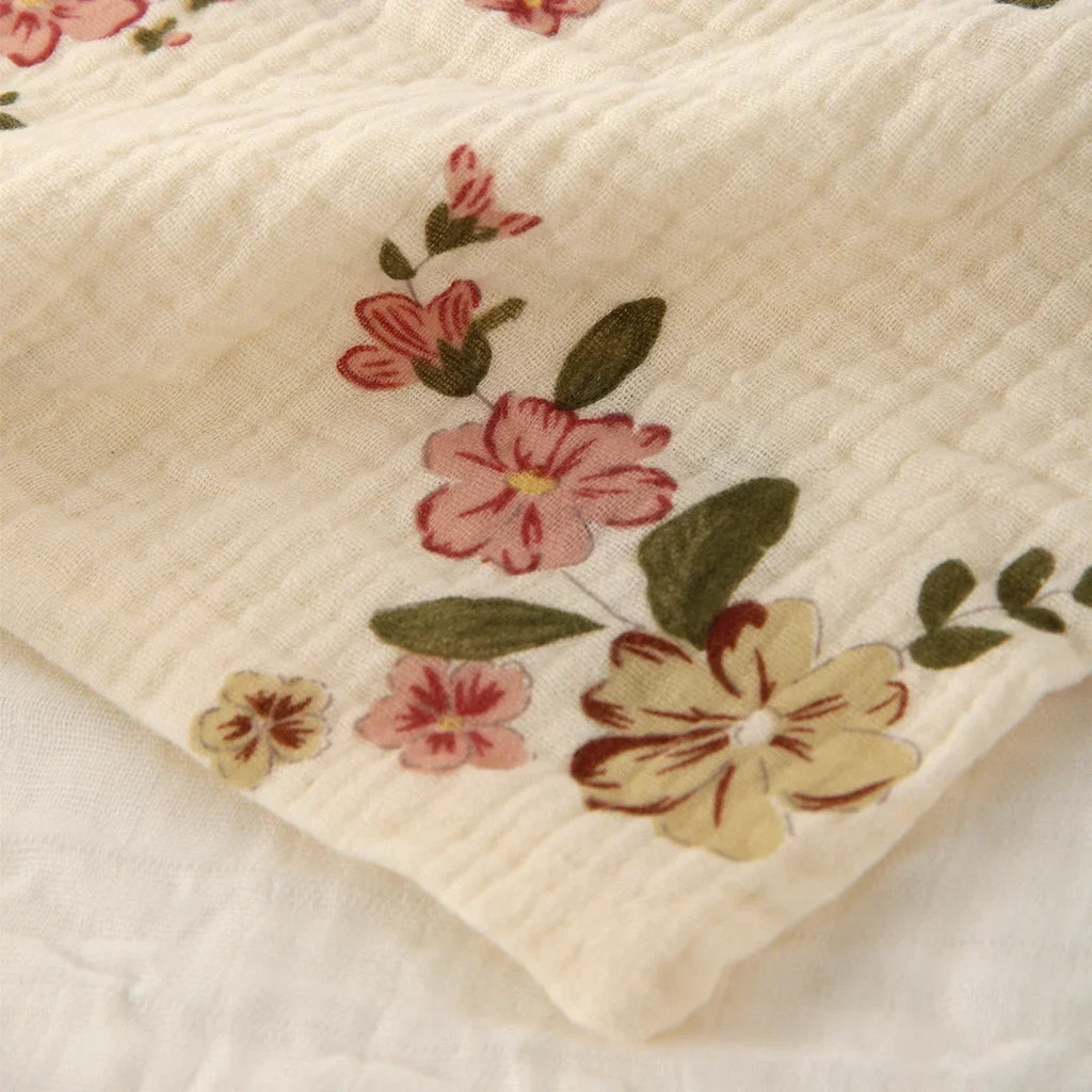 3/5-Piece 6-Layer Muslin Baby Washcloth Set