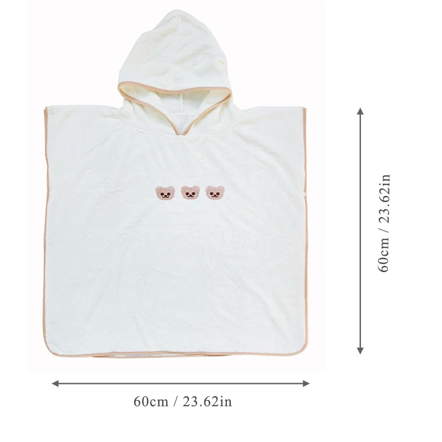 Hooded Baby Bath Towel & Wrap Blanket