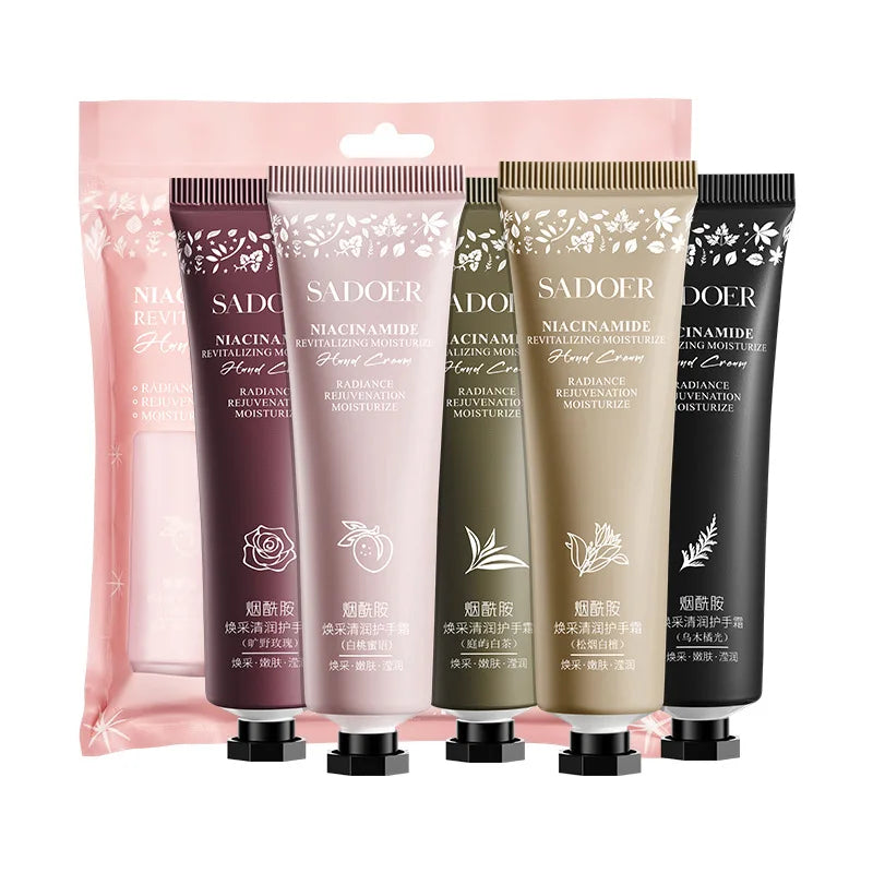 5-Piece Moisturizing Hand Cream Set